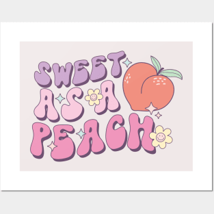 Sweet as a Peach Posters and Art